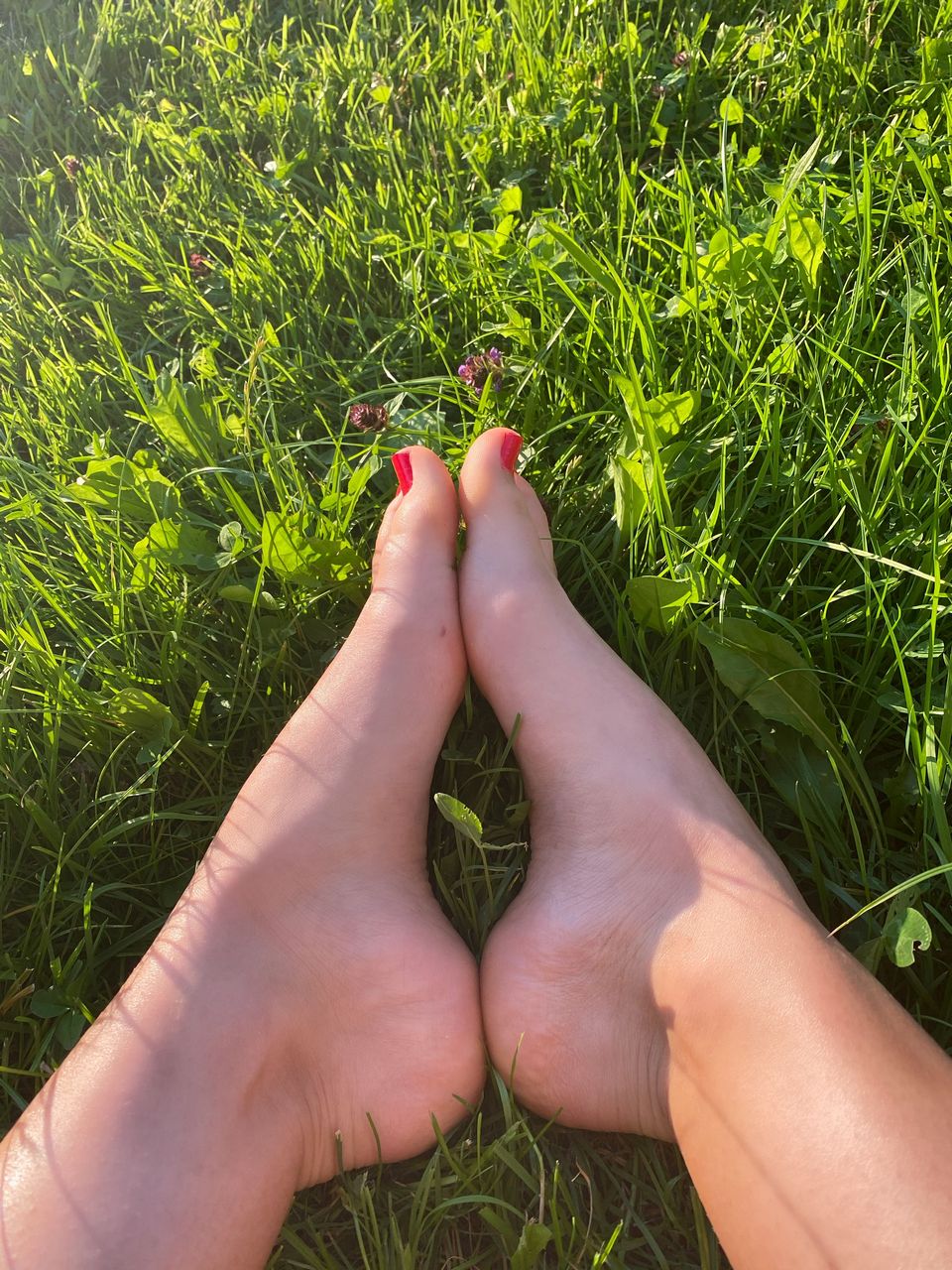 Feetangel Feet Love Grass