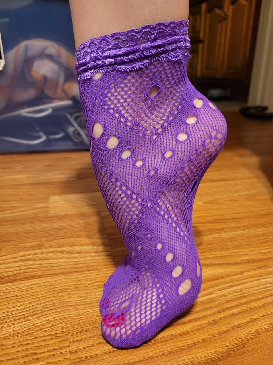 Feetqueen100 Purple Anklets Pt