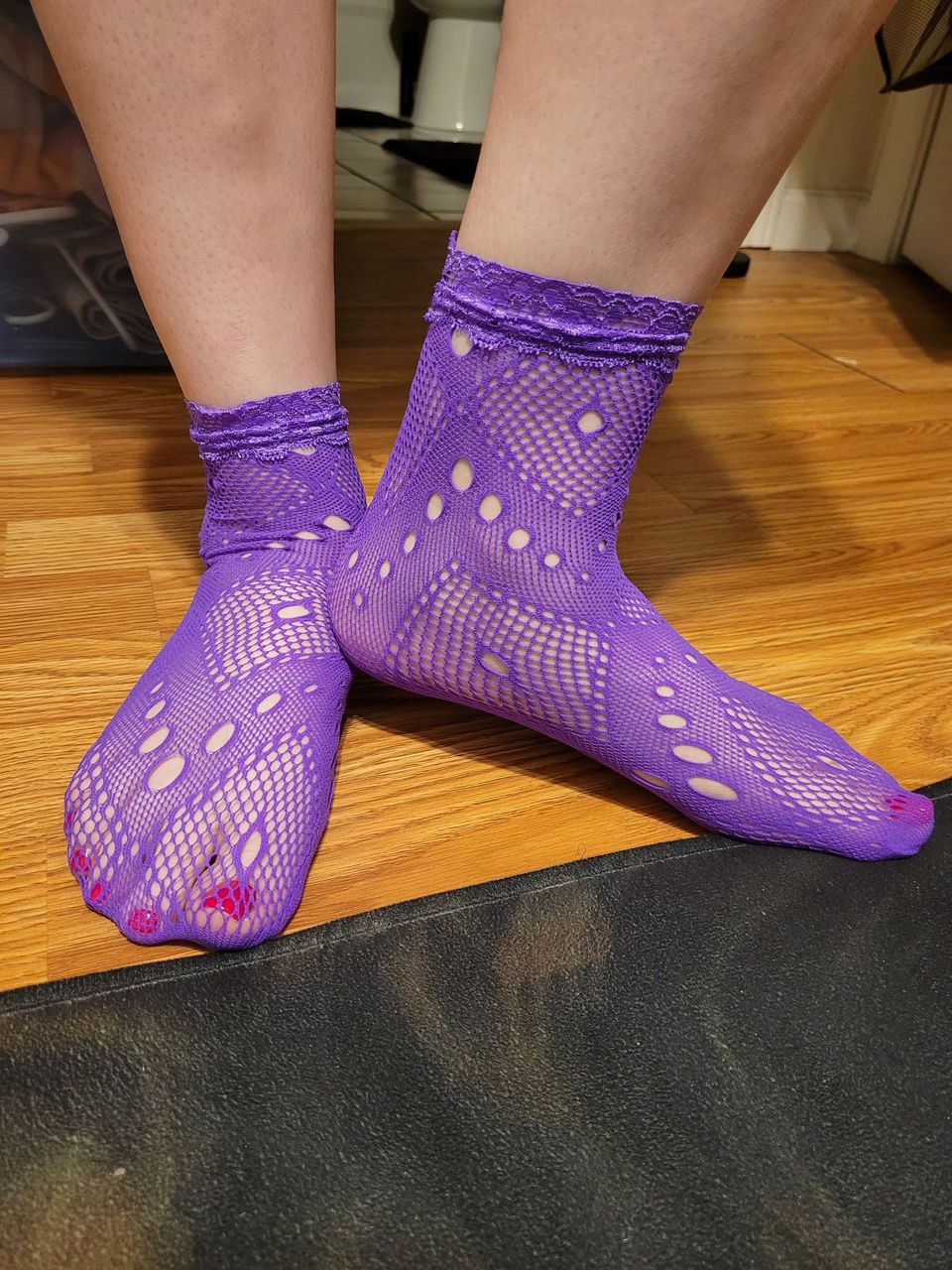 Feetqueen100 Purple Anklets Pt