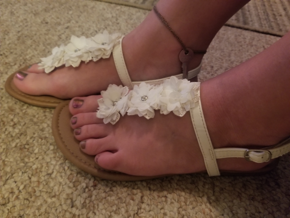 Footgirle Flower Sandals