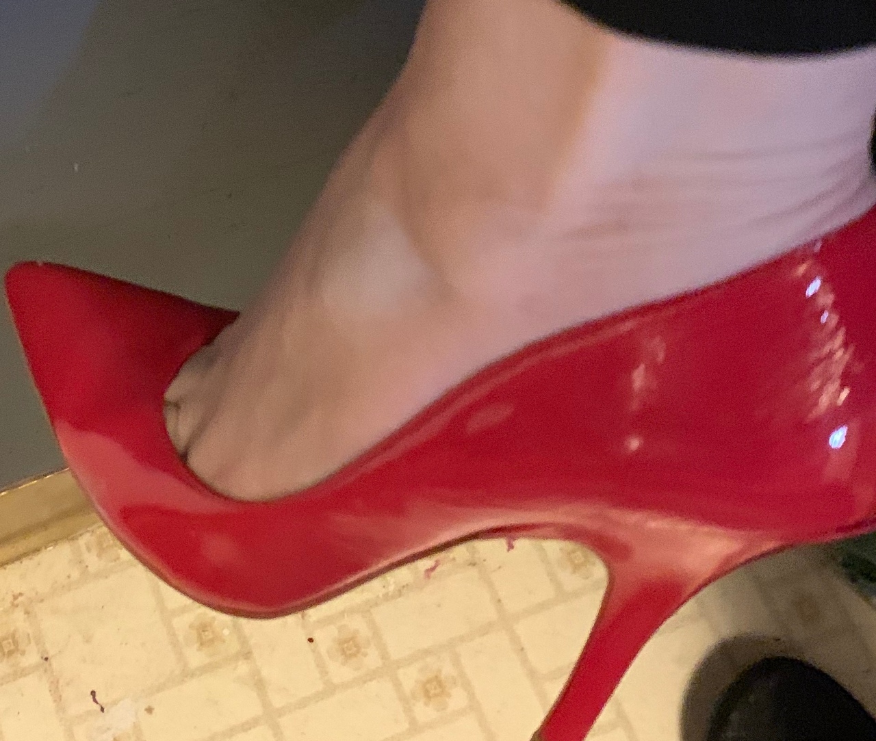 Lady Grace Red Heels