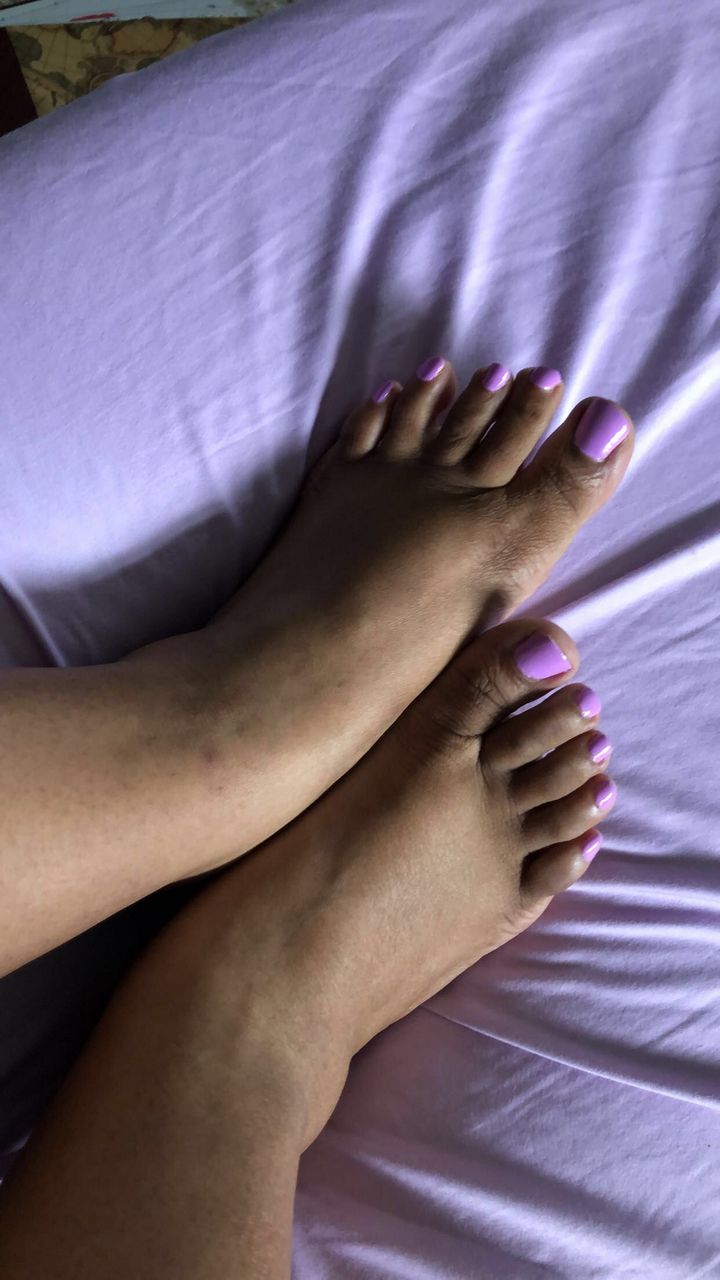 Luv Li Toes Powdered Purple