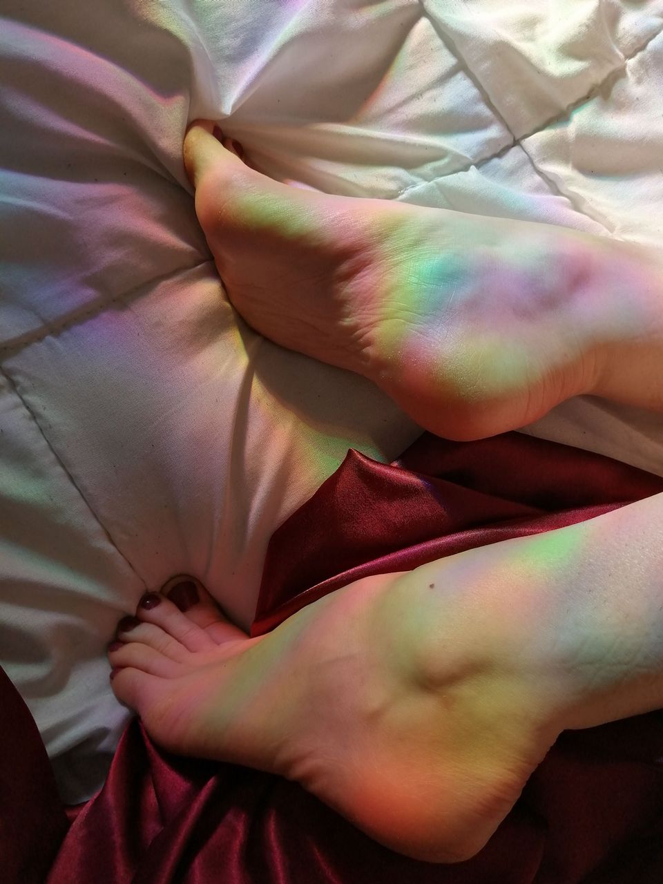 Poppy Heels Rainbow