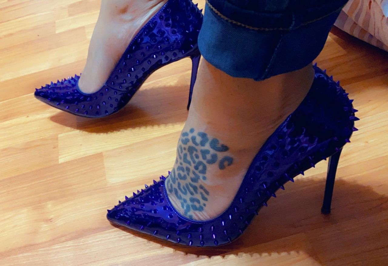 Pretty Tatted Sexy Shoes