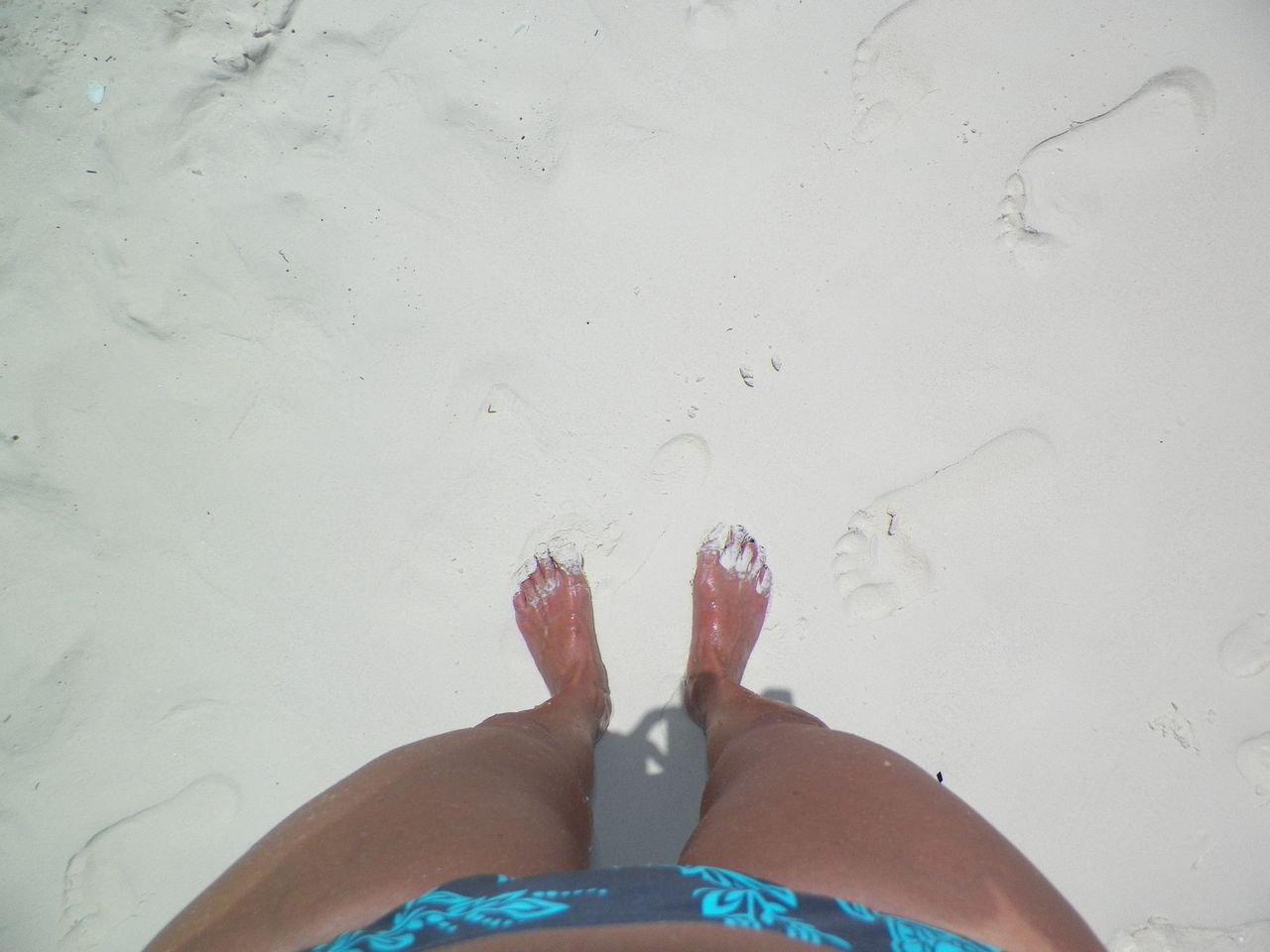 Sasha Knight Dirty Beach Feet