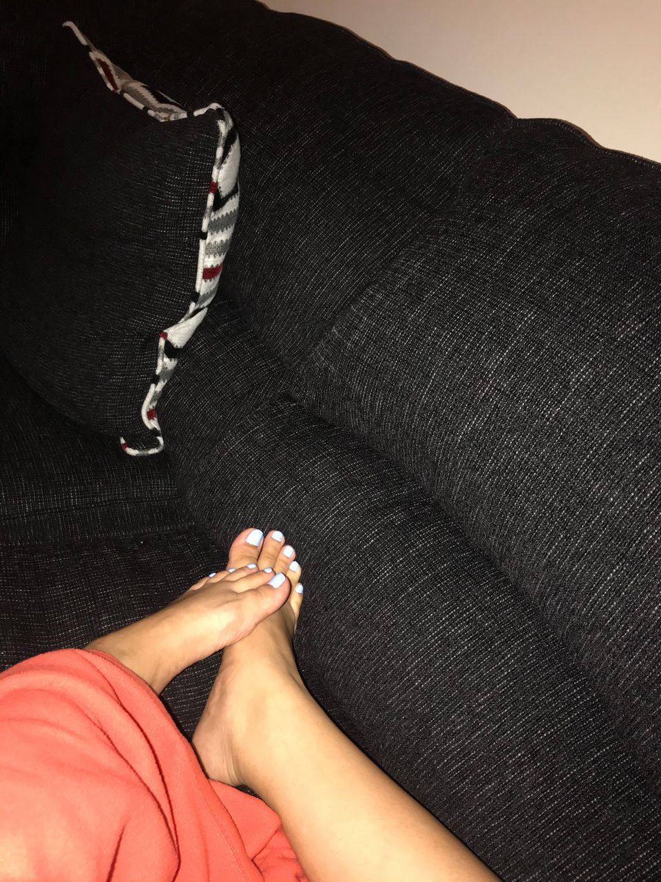 Violet Martinez Chilling On The Couch