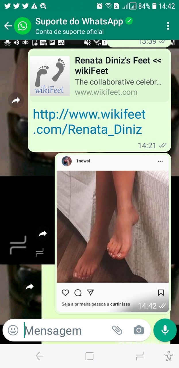 Renata Diniz Feet