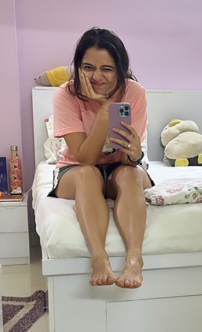 Ashika Ranganath Feet