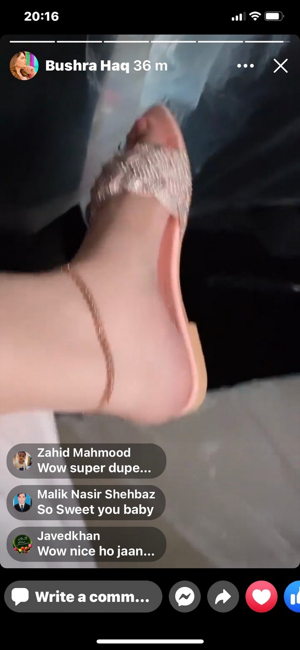 Bushra Haq Feet