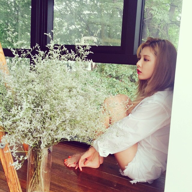 Kfeets Hyuna Barefoot Instagram Updates Feet