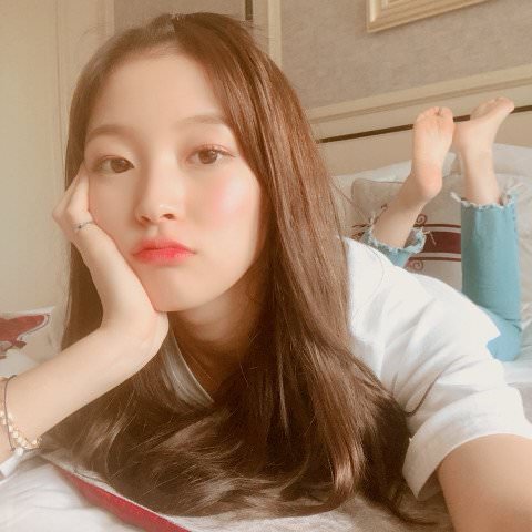 Kfeets Oh My Girl Arin Soles In The Pose Feet