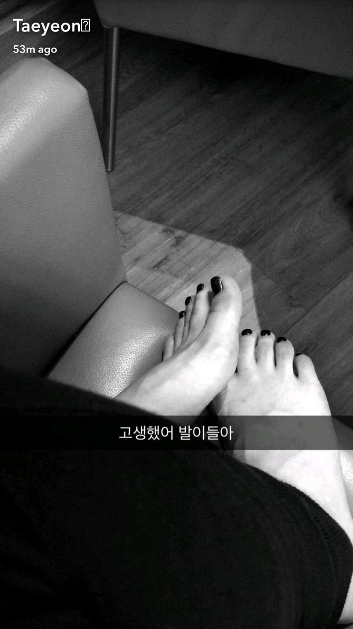 Kfeets Taeyeon Feet
