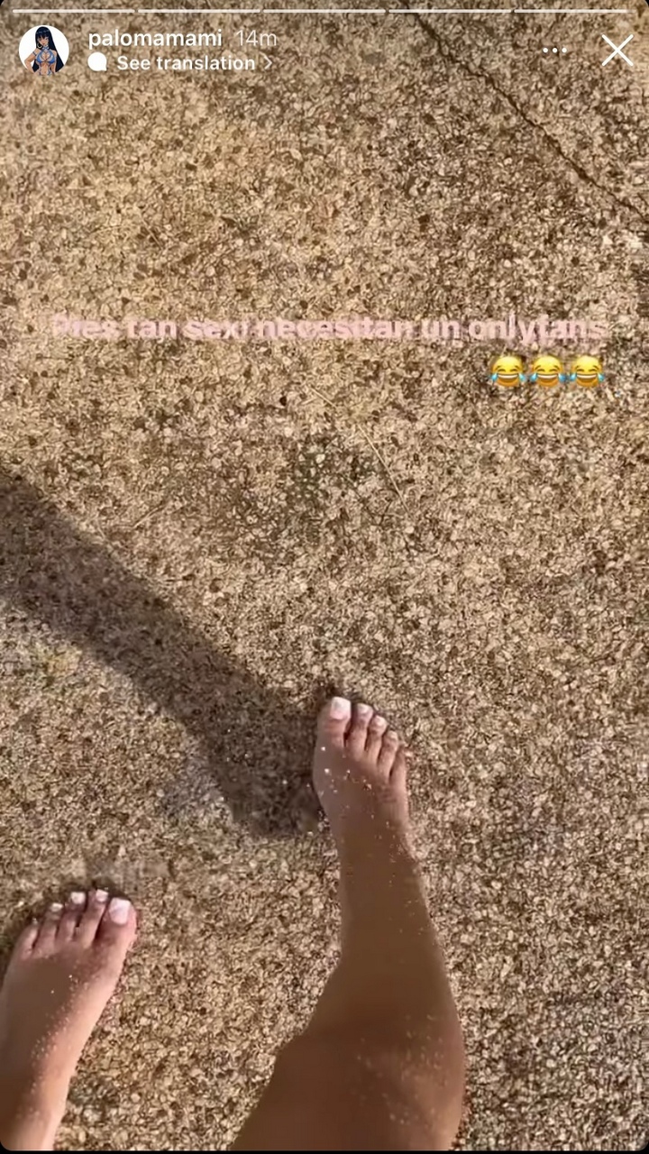 Paloma Mami Feet