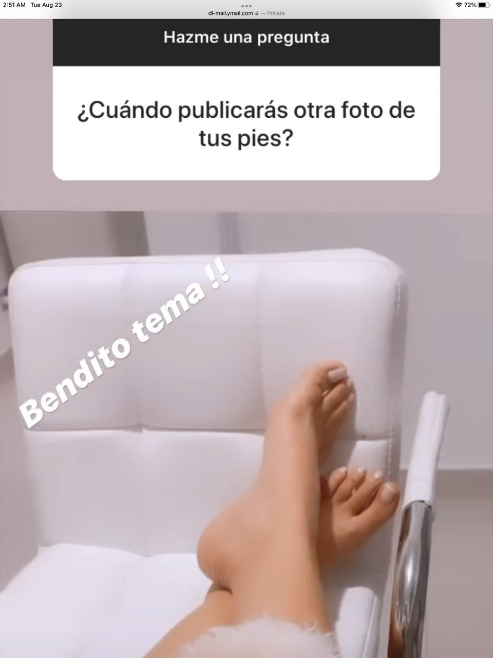 Yeimy Rodriguez Feet