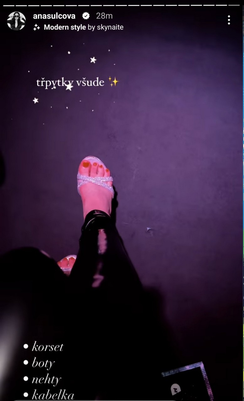 Anna Sulcova Feet
