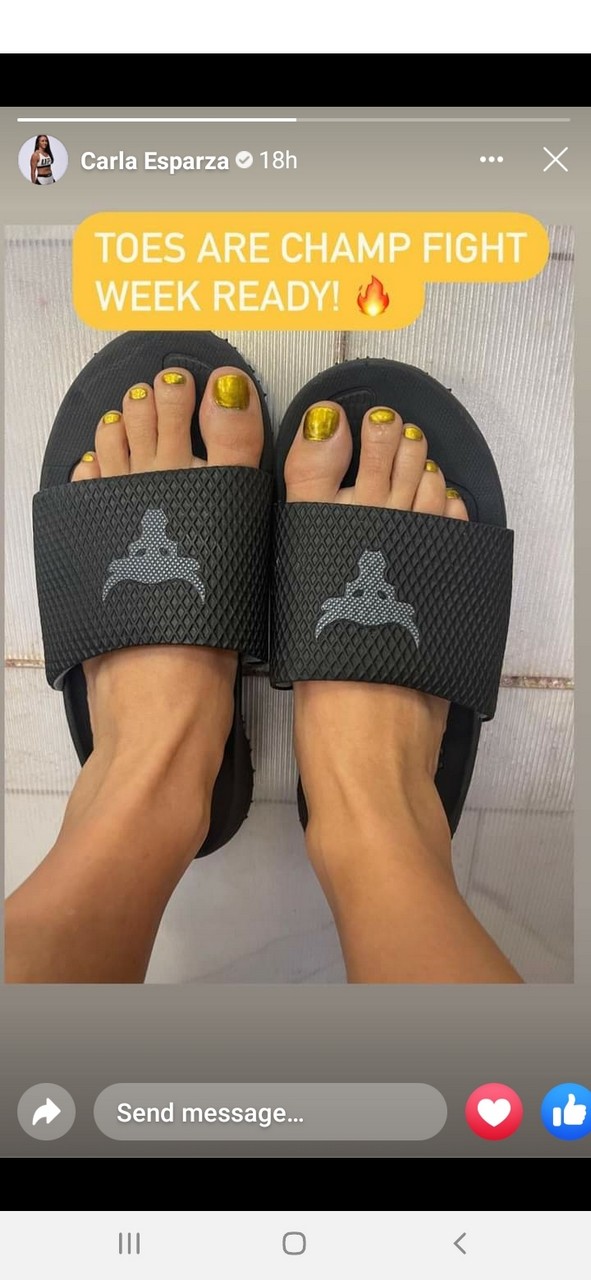 Carla Esparza Feet