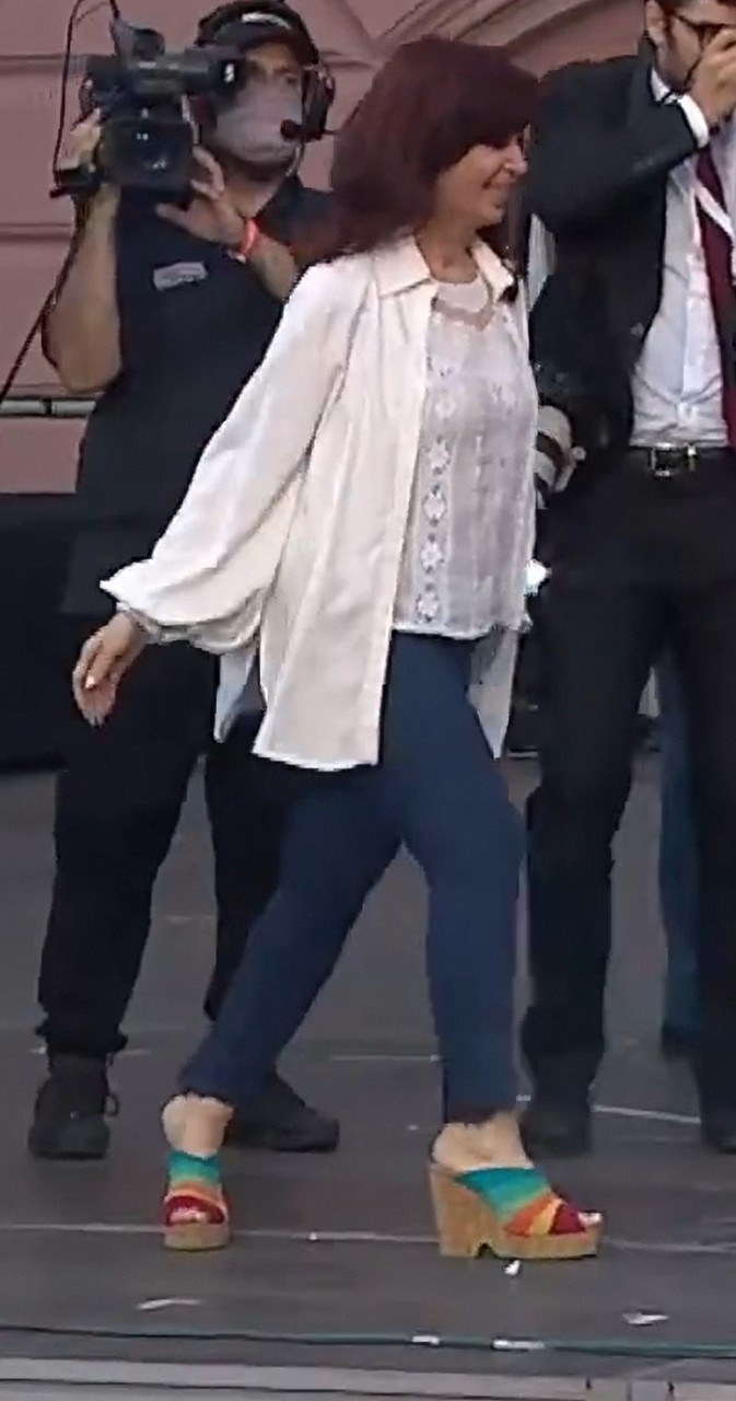Cristina Fernandez De Kirchner Feet