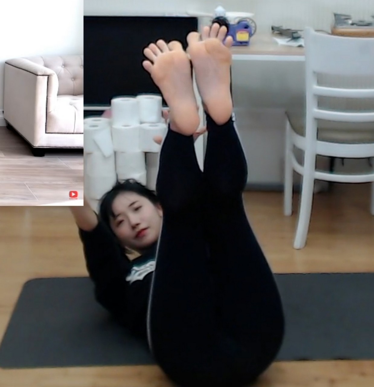 Jinnytty Yoo Yoonjin Feet