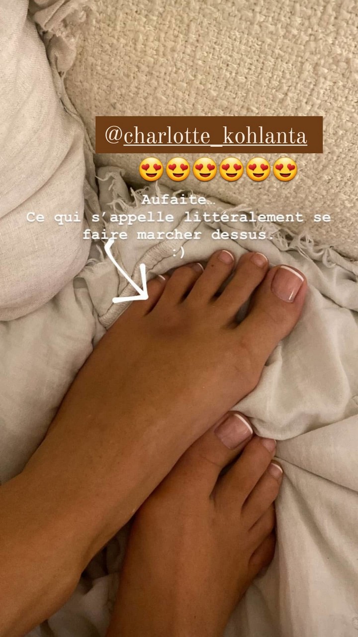 Charlotte Caron Feet