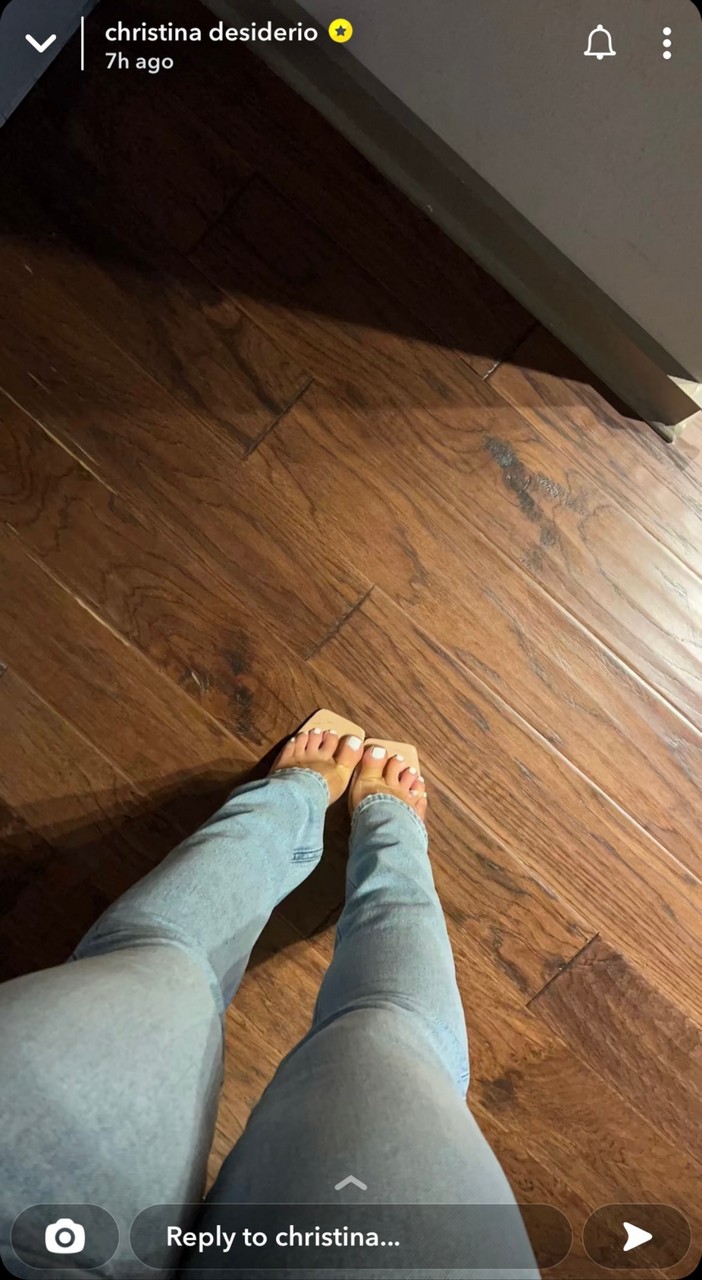Christina Desiderio Feet