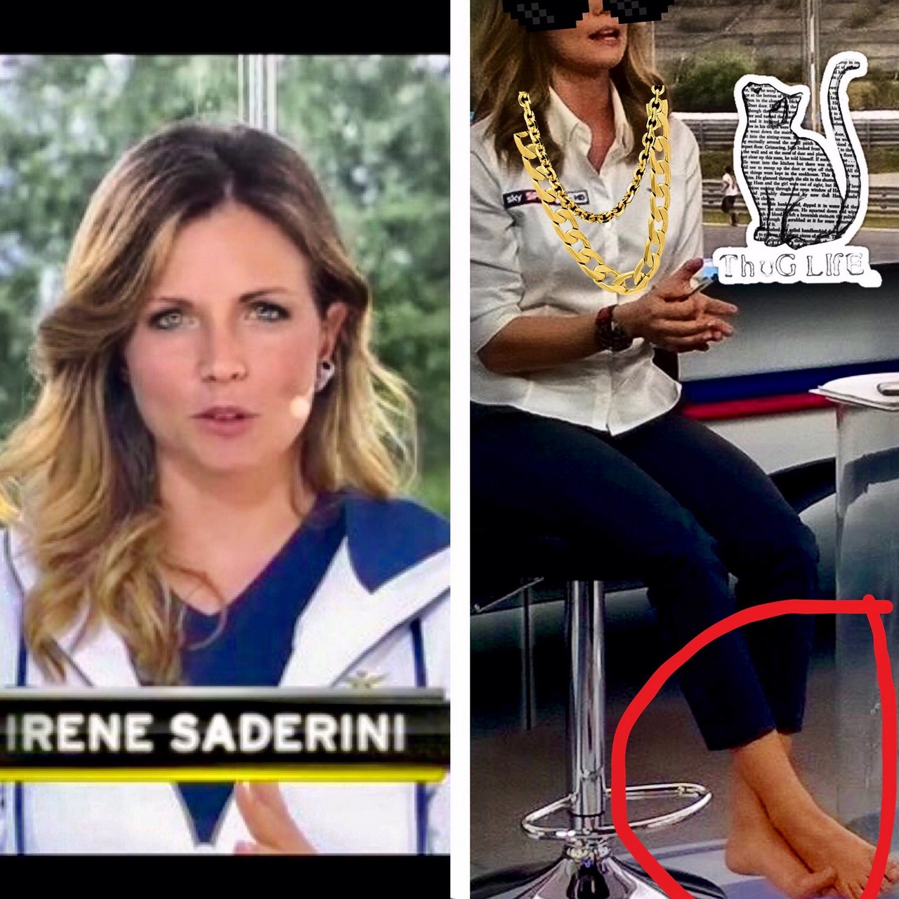 Irene Saderini Feet