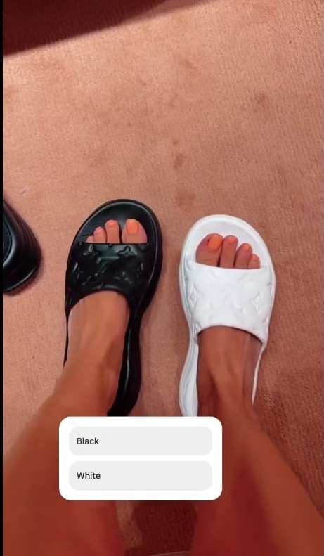 Luana Vjollca Feet