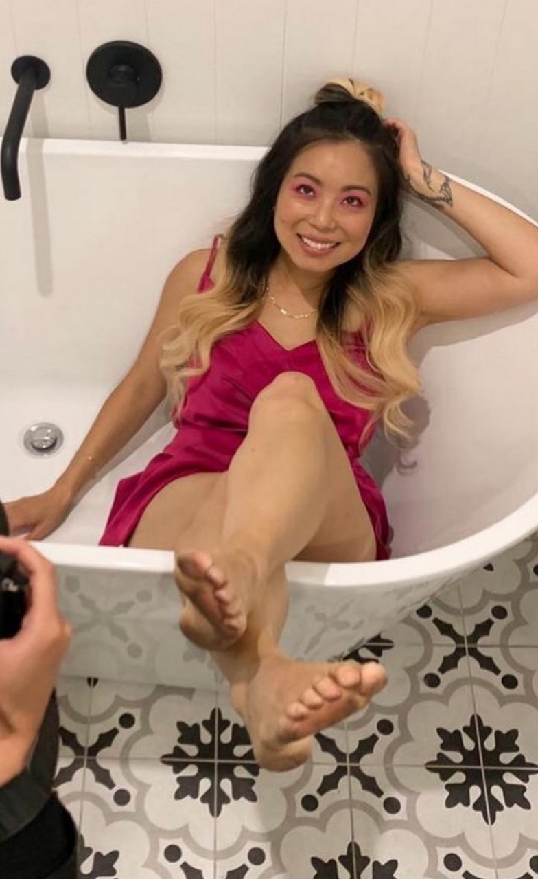 Michelle Ang Feet