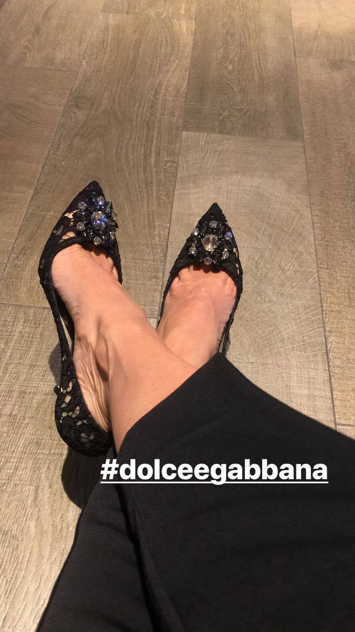 Roberta Capua Feet