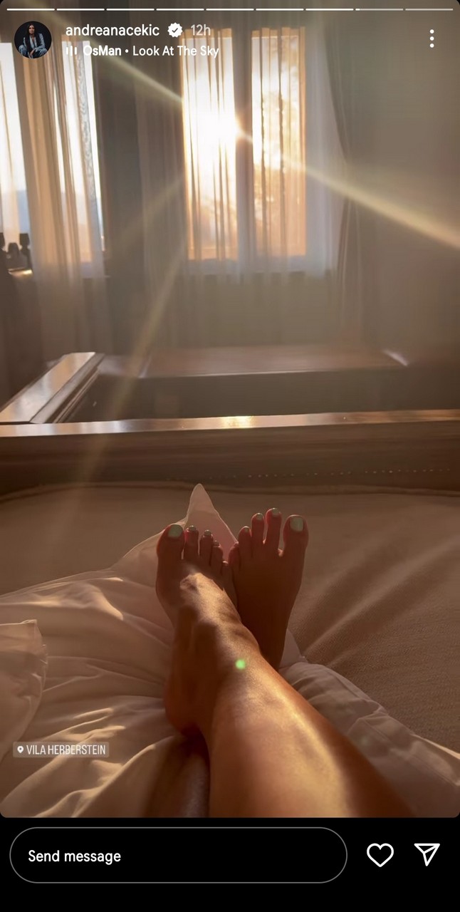 Andreana Cekic Feet