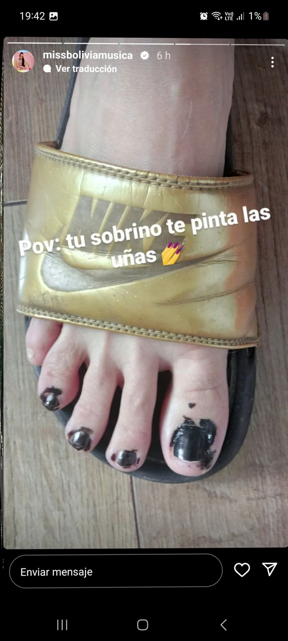 Miss Bolivia Feet