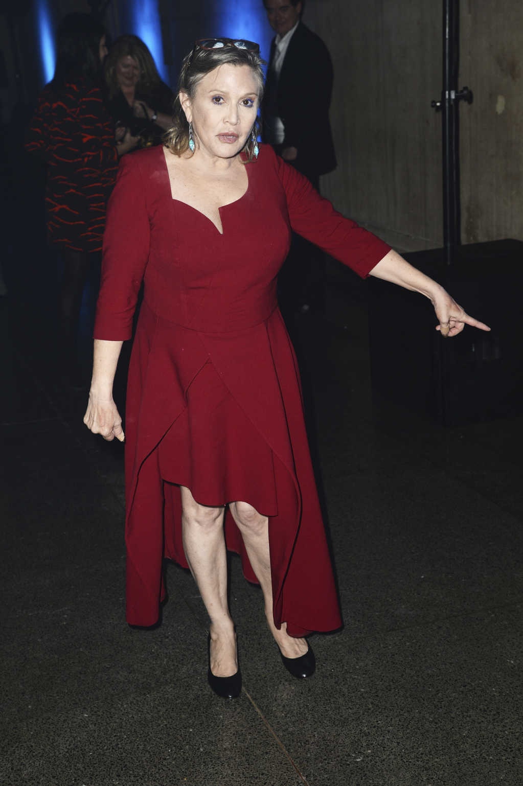 Carrie Fisher Legs