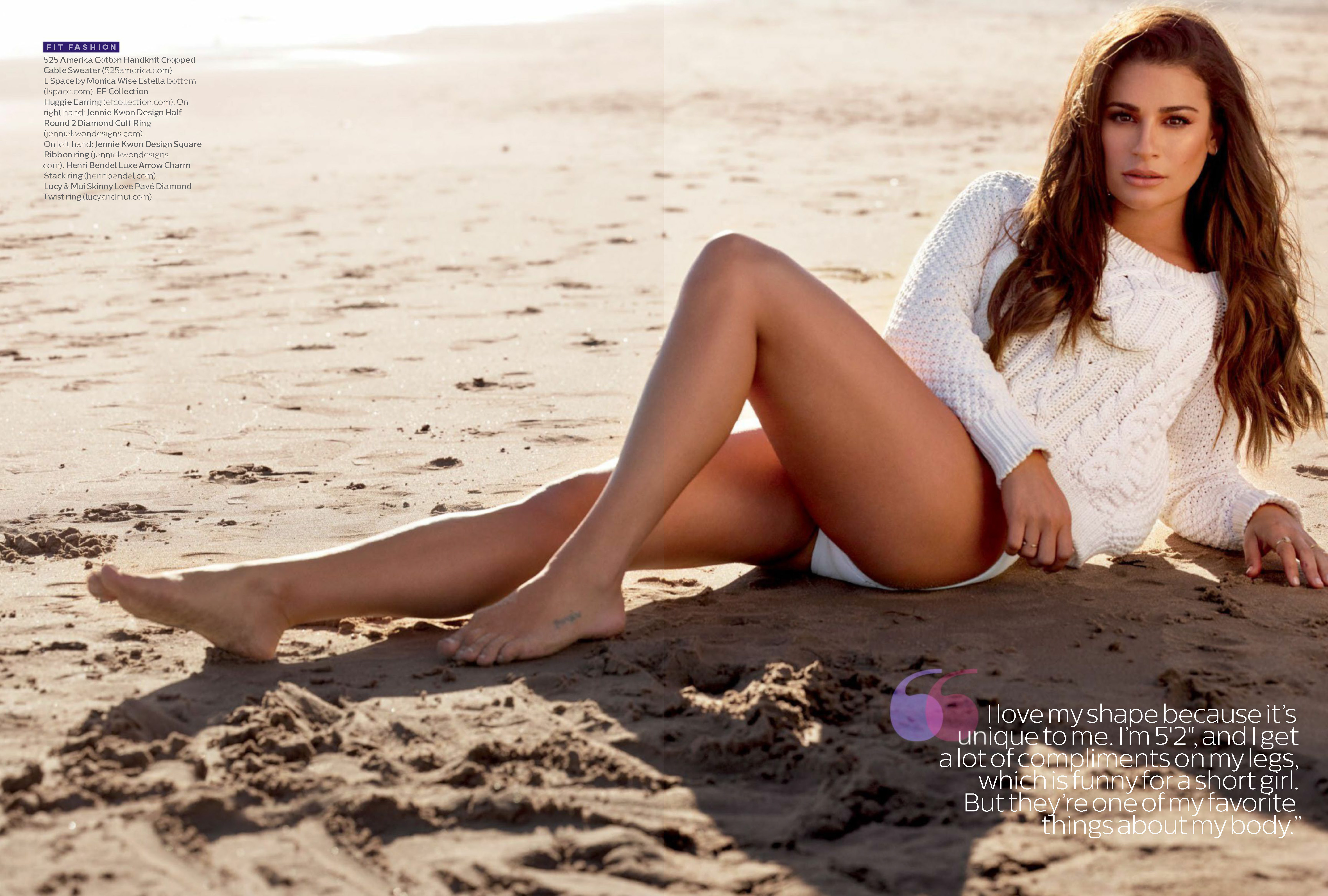 Lea Michele Legs