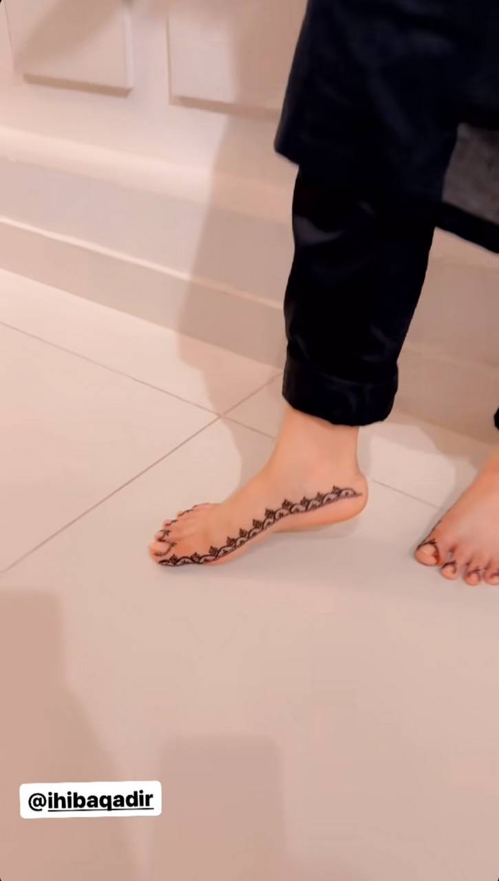 Hiba Bukhari Feet