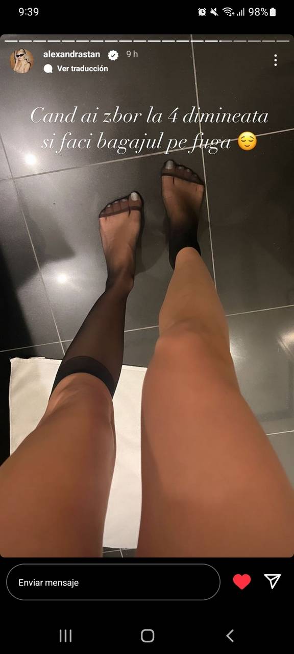 Alexandra Stan Feet