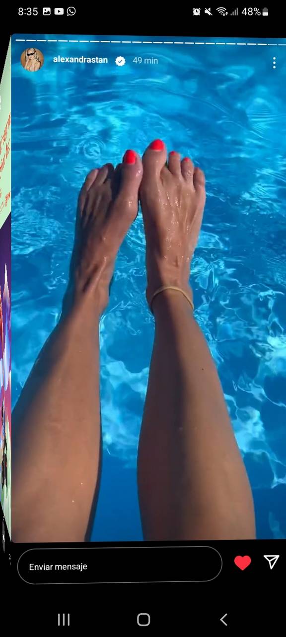 Alexandra Stan Feet