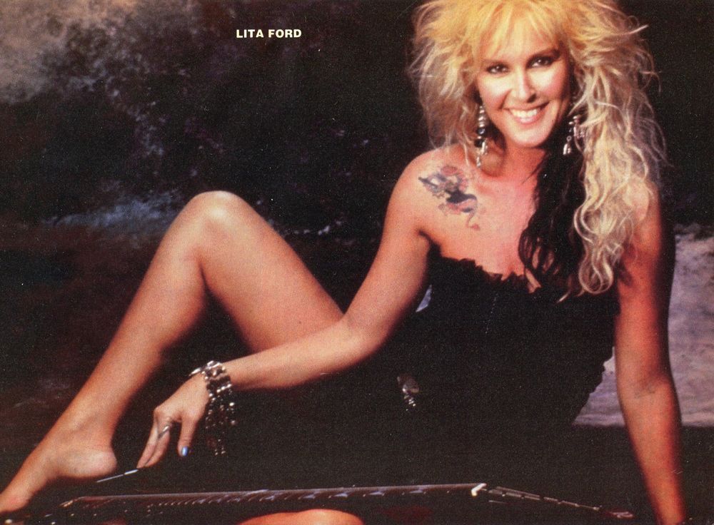 Lita Ford Feet