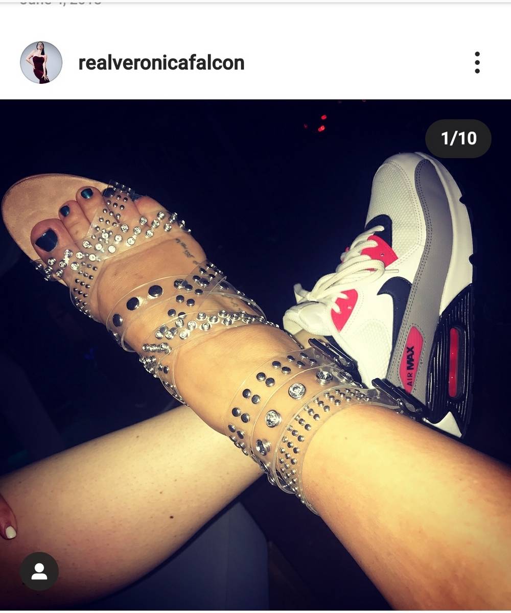 Veronica Falcon Feet