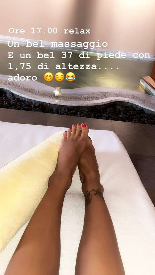 Belen Rodriguez Feet