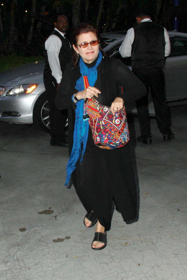Carrie Fisher Feet
