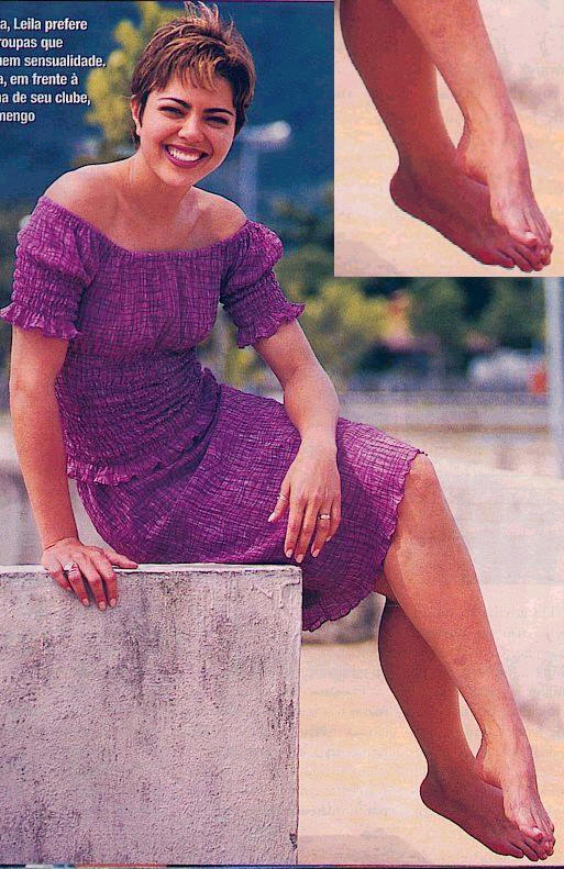 Leila Barros Feet