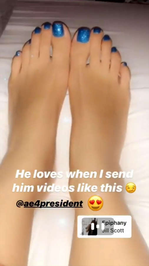 Amber Rose Feet