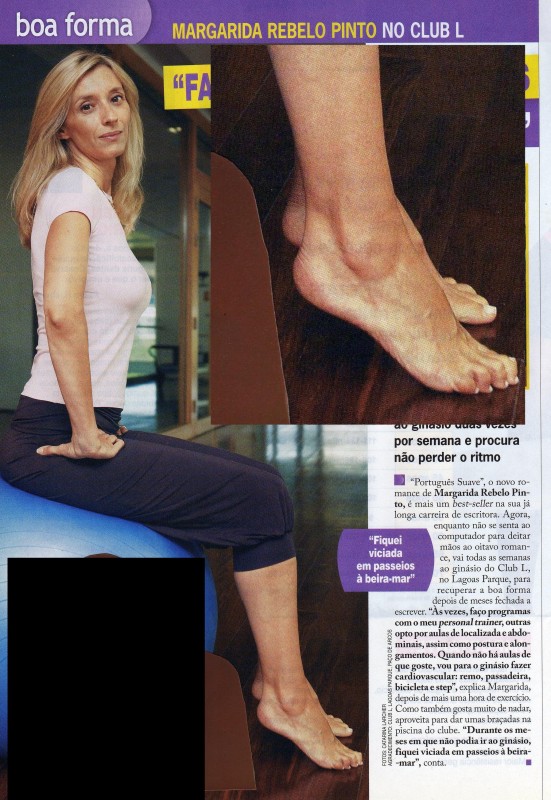 Margarida Rebelo Pinto Feet