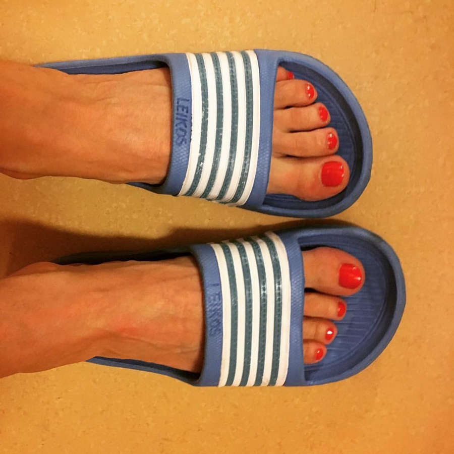 Claudia Michelsen Feet