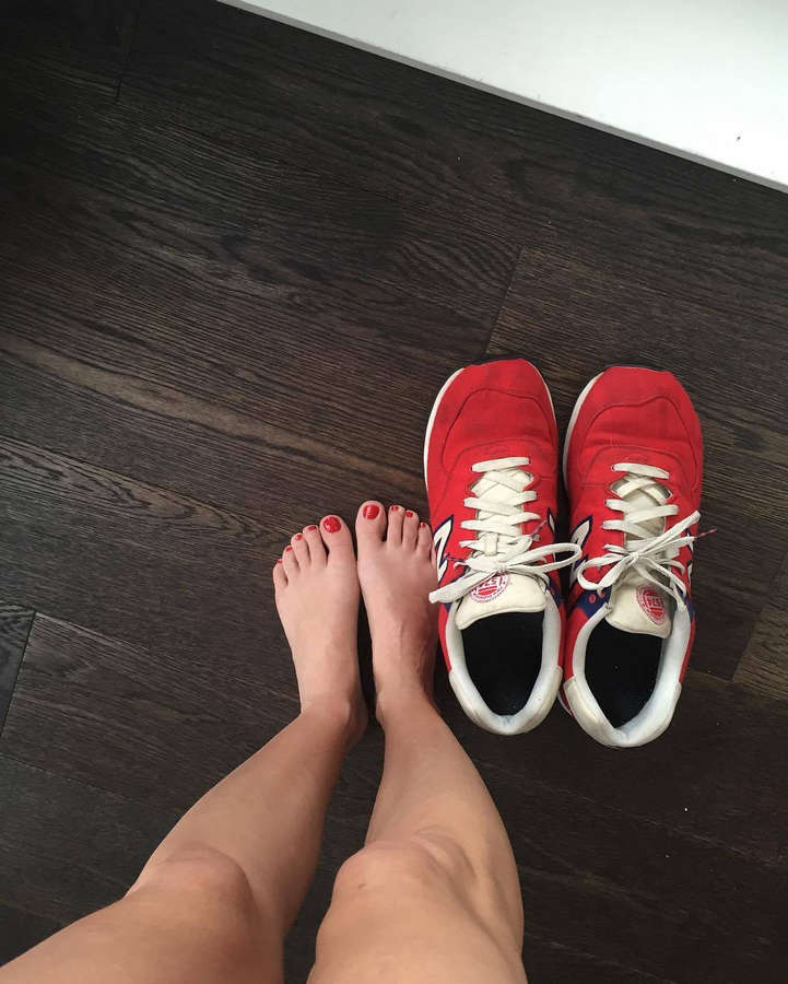 Angela Kinsey Feet. 