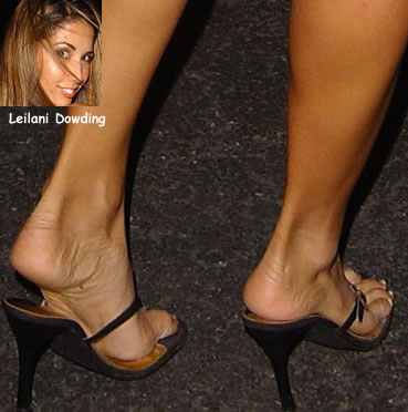 Leilani Dowding Feet