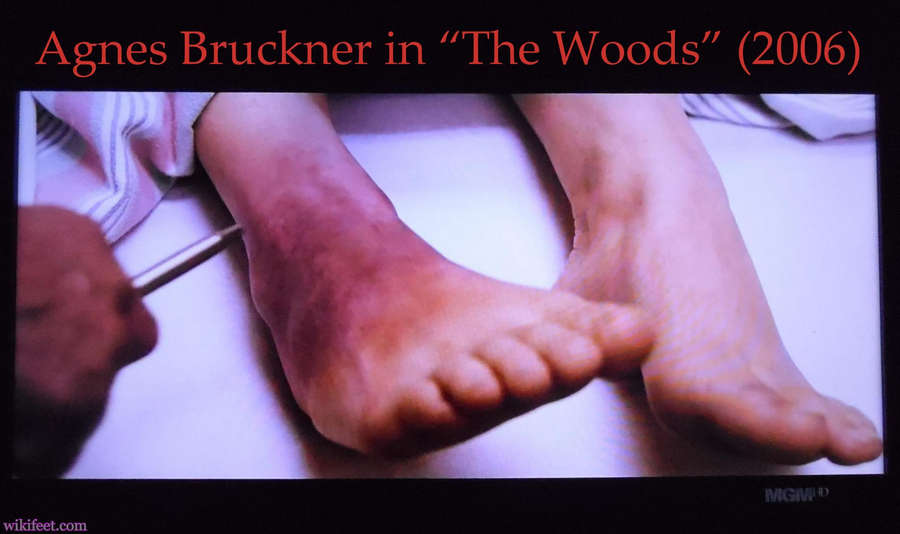 Agnes Bruckner Feet