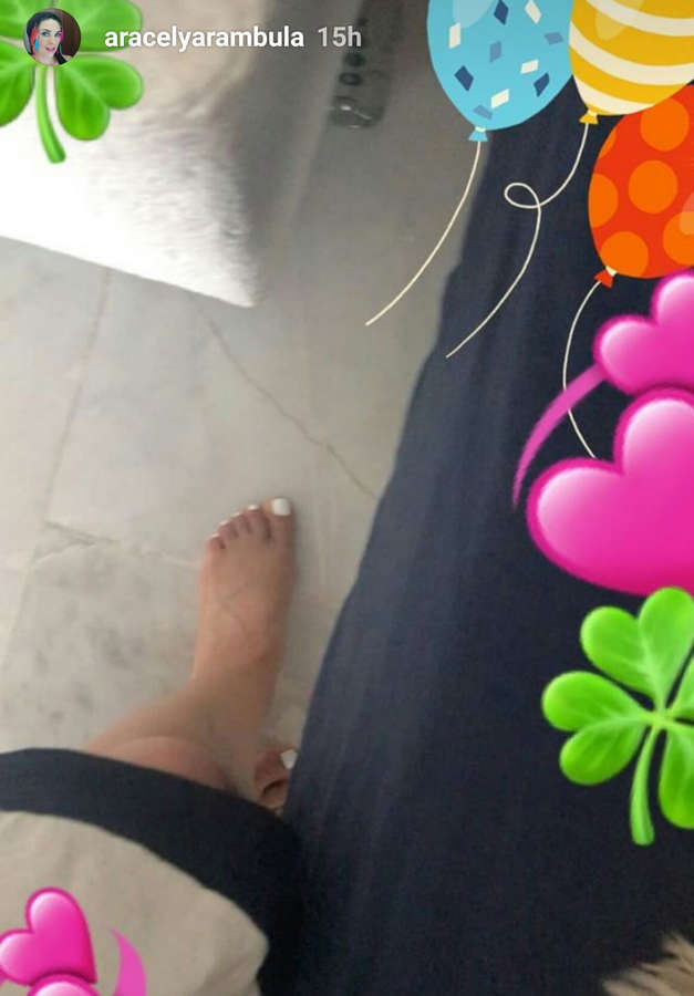 Aracely Arambula Feet