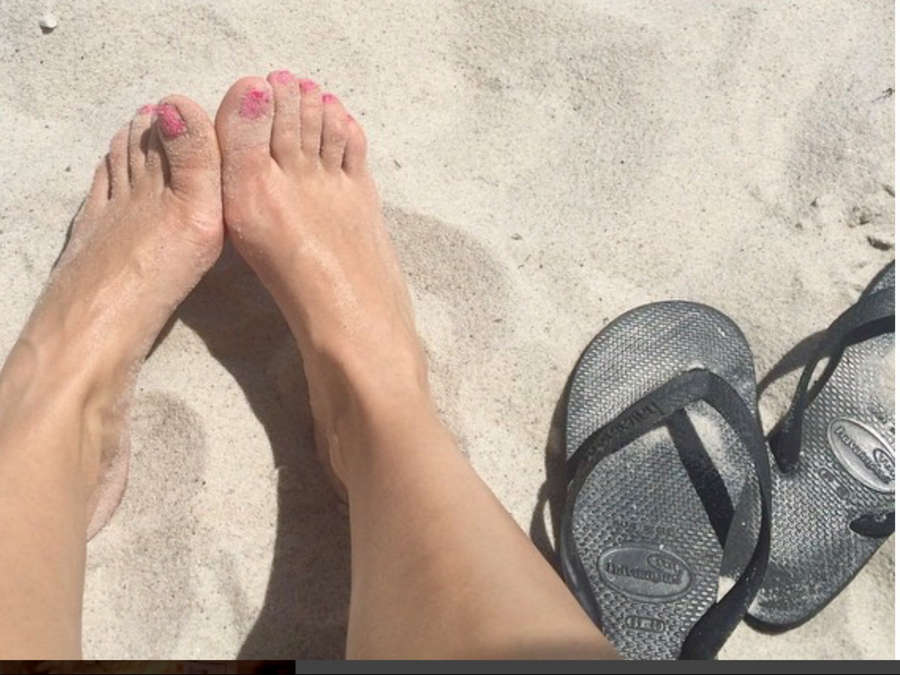 Justine Cross Feet