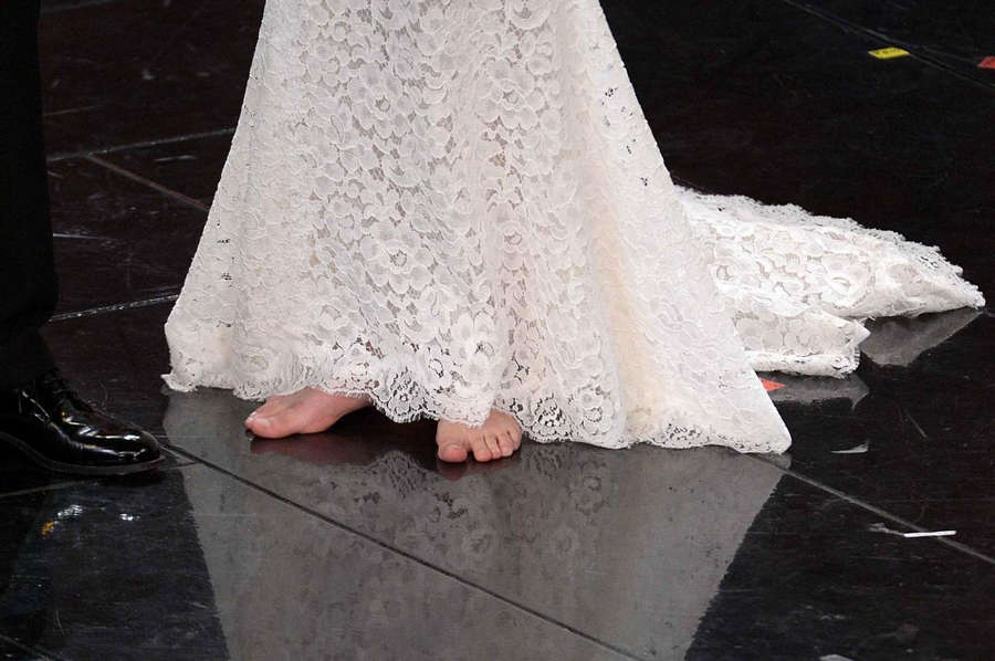 Bianca Balti Feet