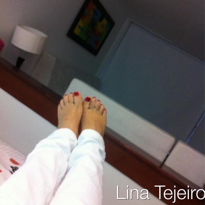 Lina Tejeiro Feet